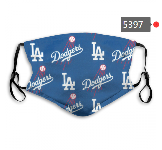 2020 MLB Los Angeles Dodgers #7 Dust mask with filter